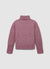 Rollkragenpullover mit englischer Rippung