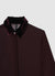 Camicia con abbottonatura nascosta e bottone gioiello