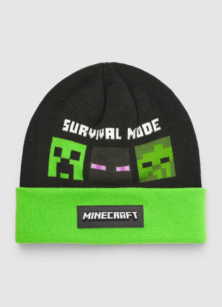 Casquette avec patch Minecraft