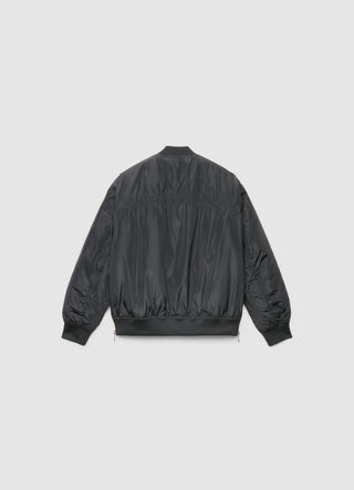 Bomber imbottito con zip