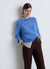Maglia girocollo con maniche raglan