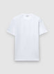 Plain-colour T-shirt with ribbed texture - S