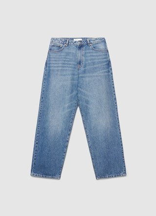 Jeans baggy z pięcioma kieszeniami