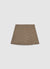 Gonna-pantalone pied de poule con pannello