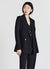 Double-breasted two-button jacket