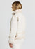 Padded jacket with fur-effect collar