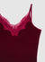 Body con scollo a V e pizzo