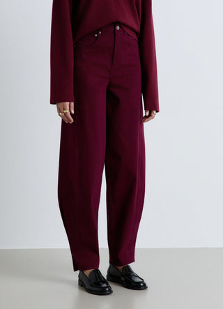 Pantaloni baggy a 5 tasche