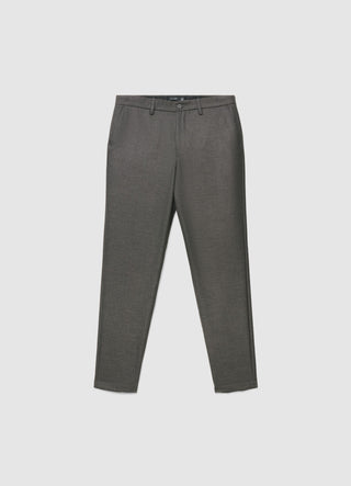 Pantaloni chino a microfantasia