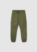 Pantaloni jogger cargo con coulisse - 44