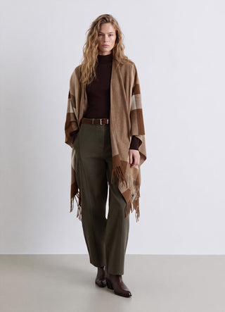 Solid colour balloon trousers