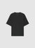 T-shirt relaxed goffrata a tinta unita