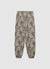 Pyjama set with leopard print top and trousers