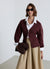 Cardigan with hooks