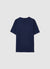 Uni-Farbener Rundhalsausschnitt T-Shirt
