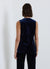 Gilet con bottoni gioiello