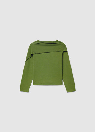 T-shirt à col noué