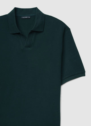 T-shirt polo a tinta unita