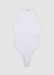 Einfarbiger Bodysuit - XS