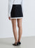 Mini skirt with contrasting trim