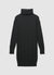 Rollkragenpullover mit Zopfmuster