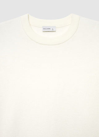 Maglia boxy a tinta unita