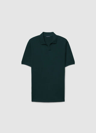 T-shirt polo a tinta unita