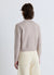 Cardigan mit Juwelenkragen und Knöpfen
