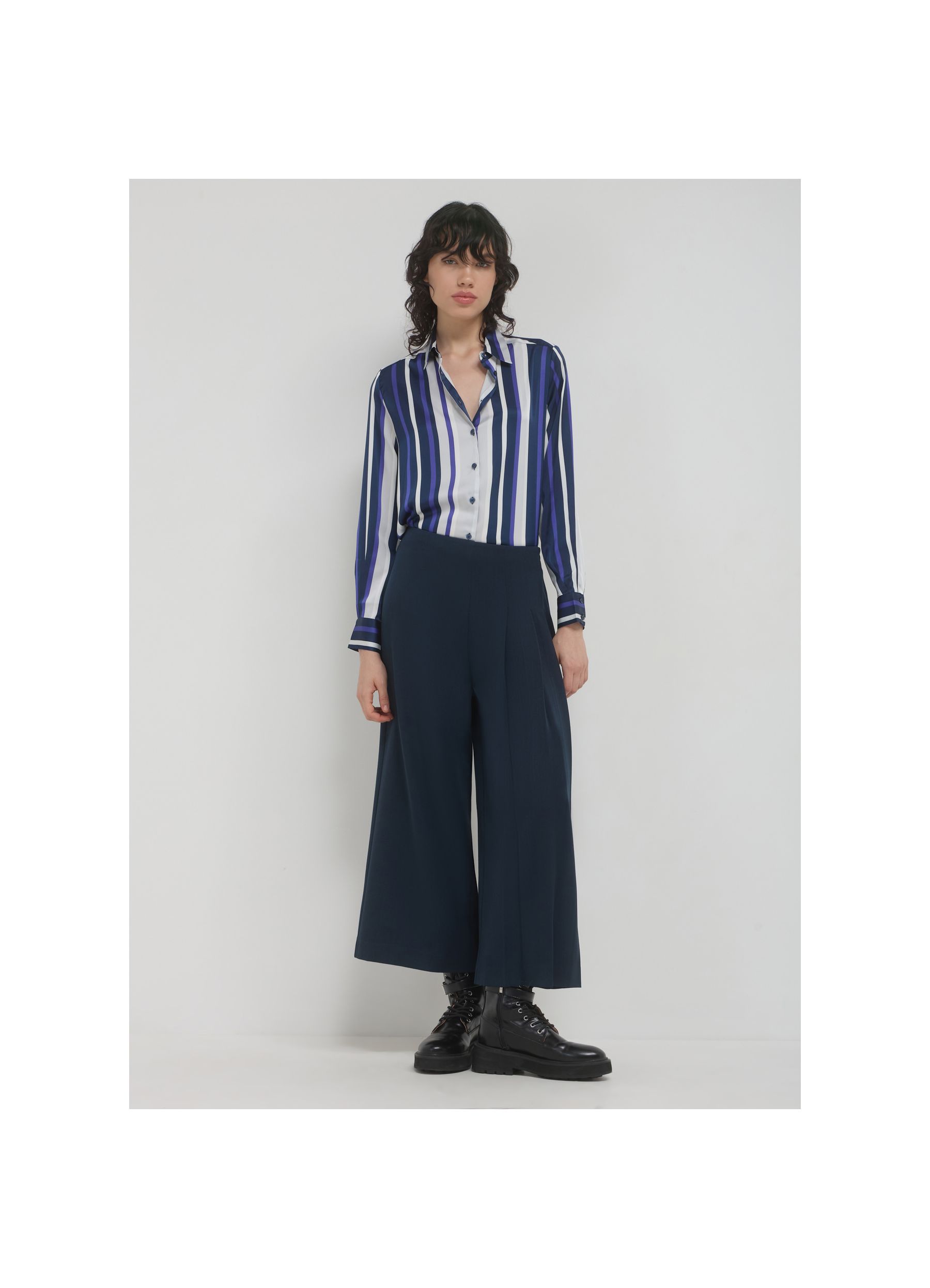 【cale カル】COTTON STRIPE B/D SHIRT cale カル】COTTON STRIPE B/D SHIRT