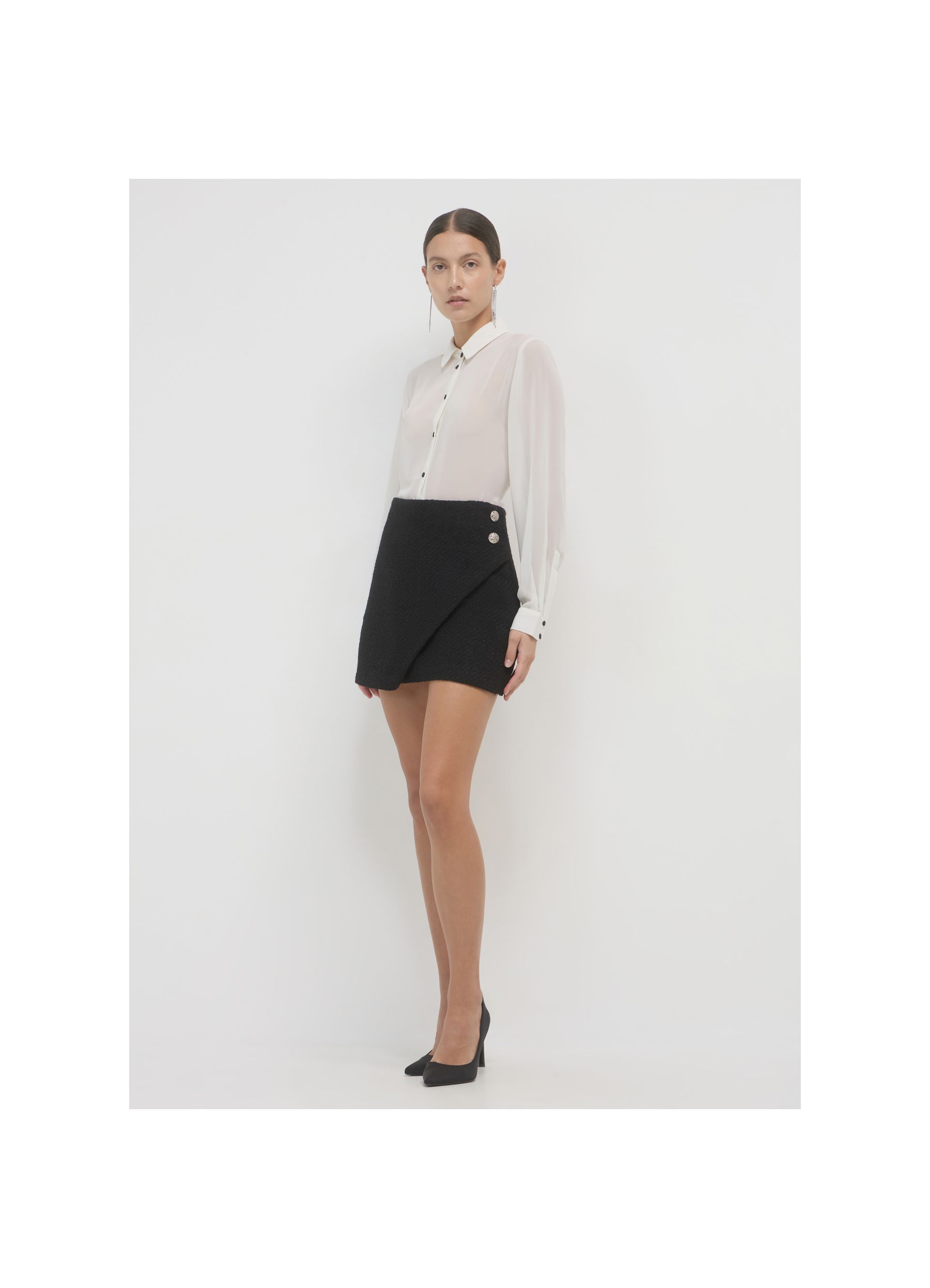 スカート LGB MICRO MINI BLK 27 スカート LGB MICRO MINI BLK 27