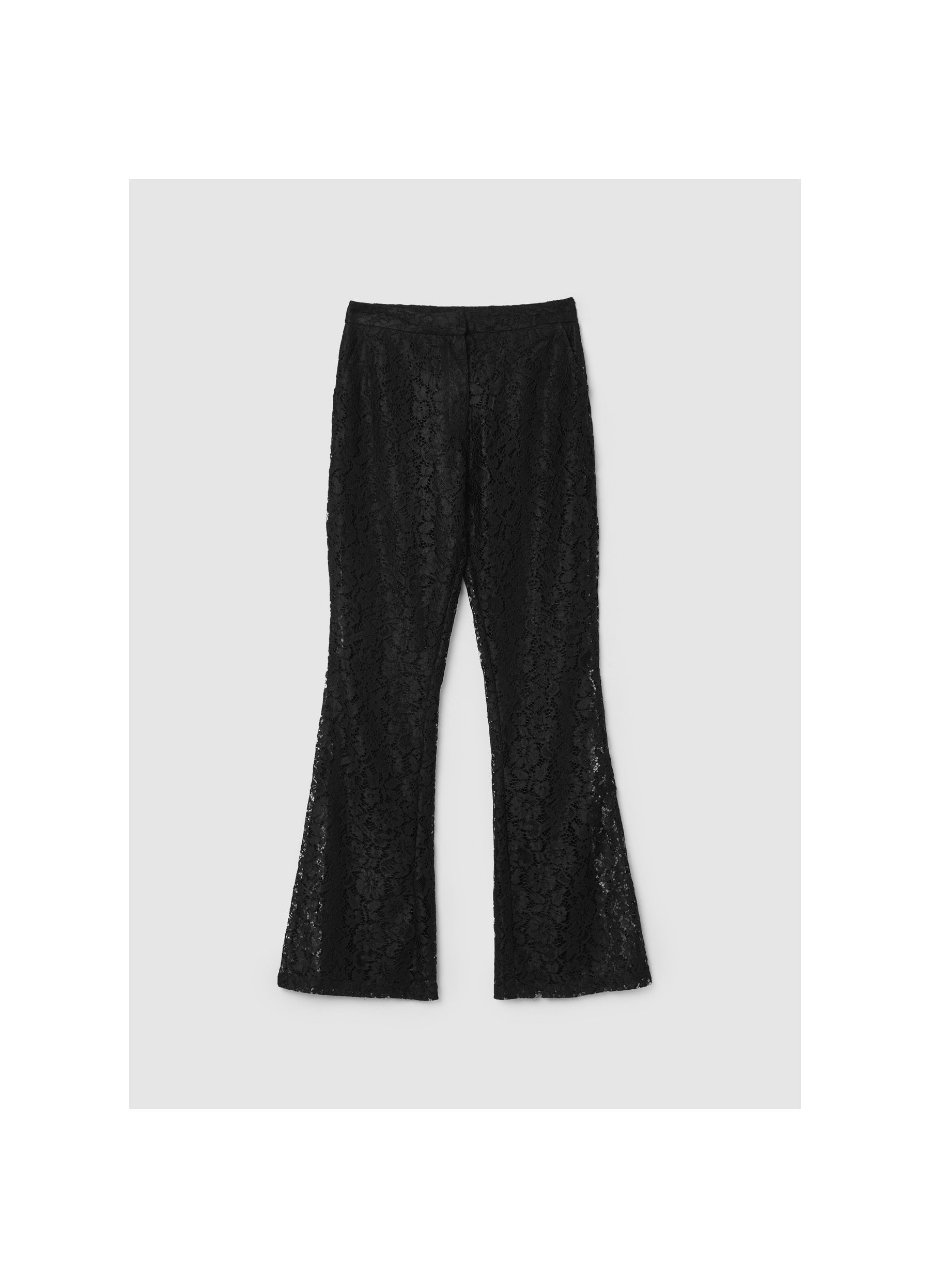 Pantalone Con Inserto In Pizzo Rudolf 0816 - Foto 3