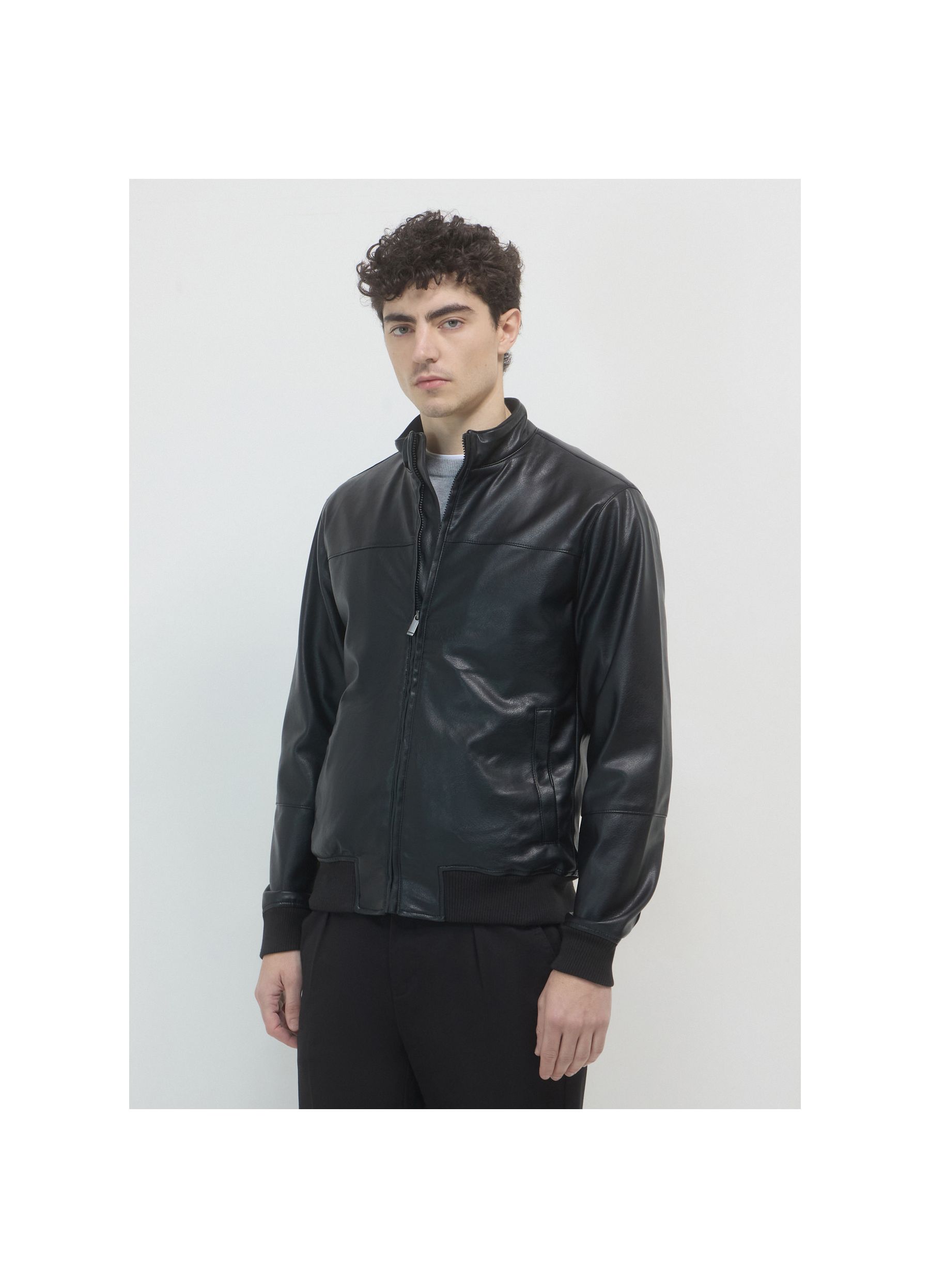 Ball Maxim”羊革“leather ”黒“bomber jacket bell maxim “羊革”XL“短丈“黒”bomber jacket