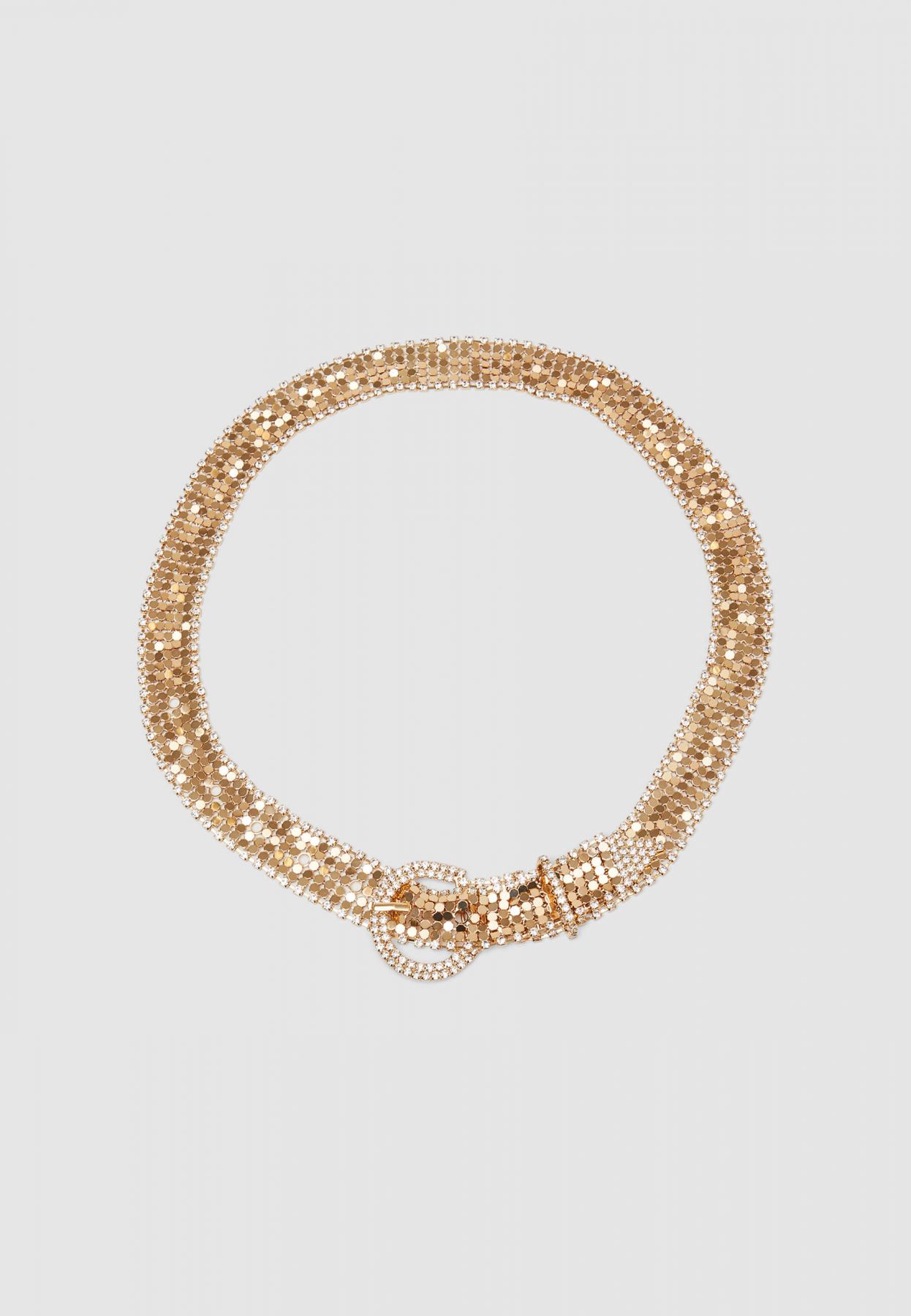 Cinture Donna Eleganti Con Strass - Oro E Argento, Elastiche E Sottili - Foto 6