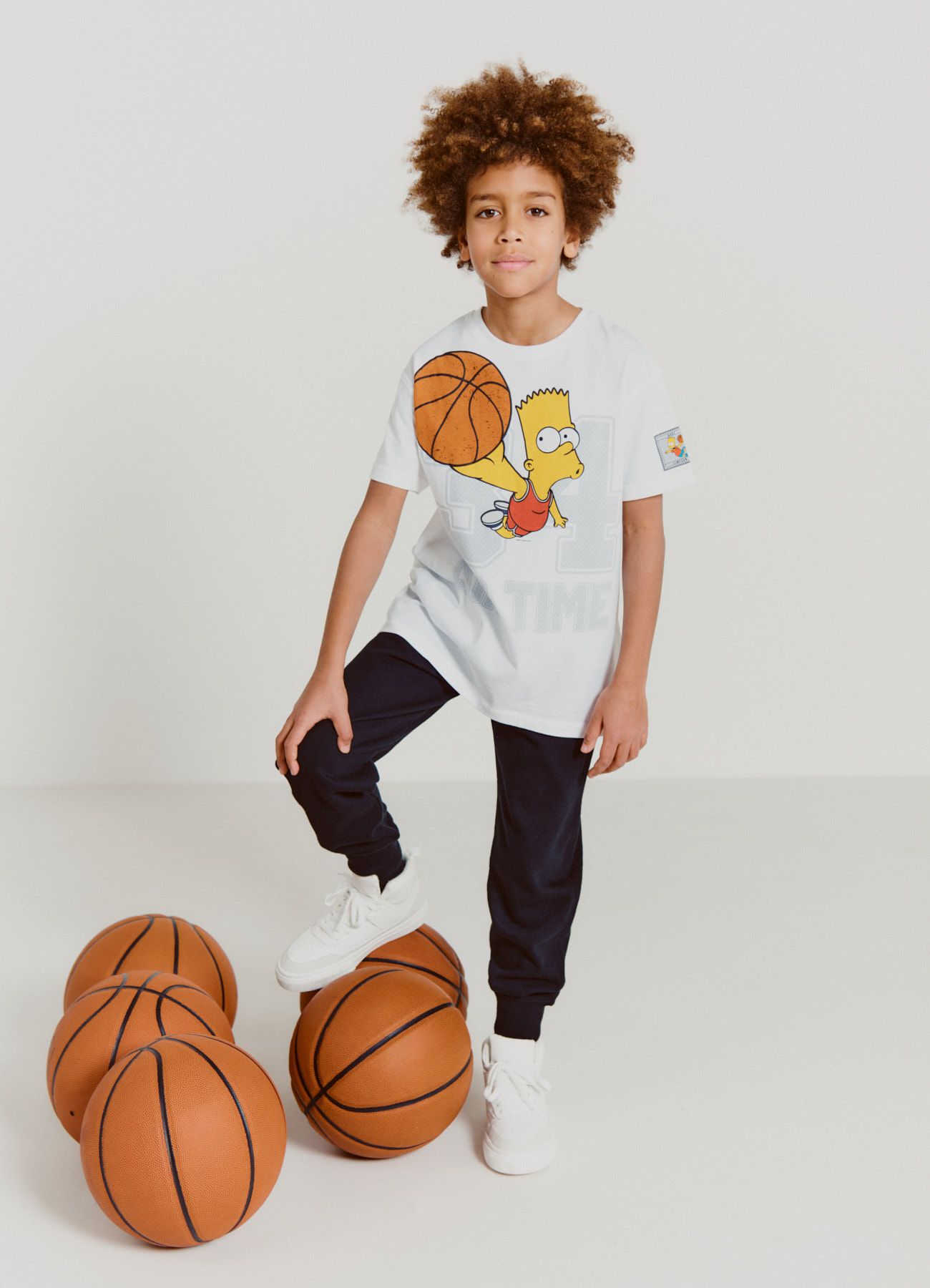 Pantaloni Tuta Basic Per Bambino Calliope - Cotone, Vita Elastica, Lacci Regolabili - Foto 13