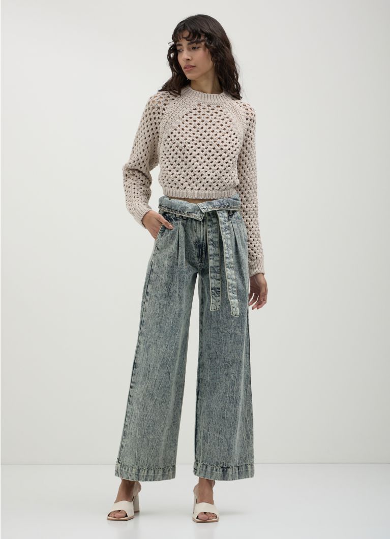 Long pants jeans Woman Calliope det_1