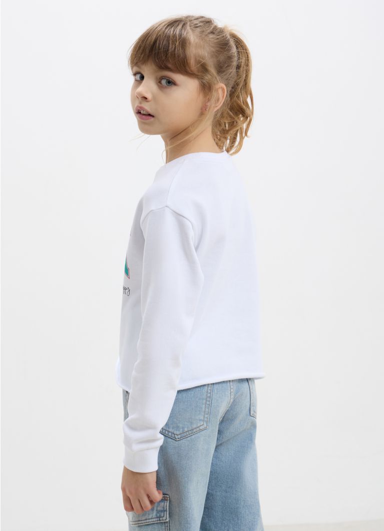 Sweat shirt Fille 022 in_i4