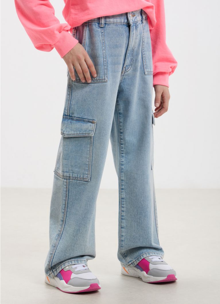 Pantalone Jeans Lungo Bambina Calliope Kids det_2