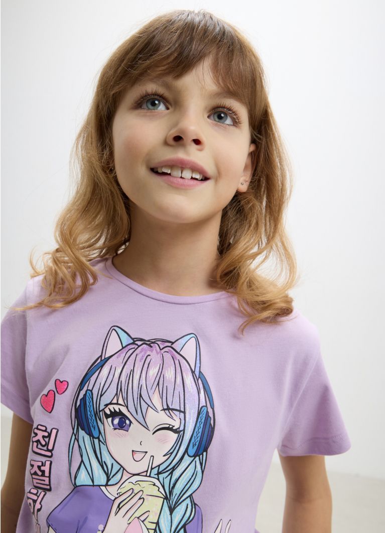Short-sleeved T-shirt Girls Calliope Kids in_i5