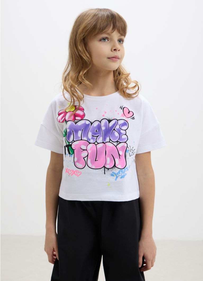 T-Shirt MC Bambina Calliope Kids det_2