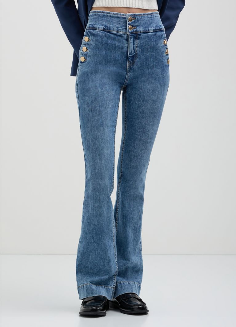 Pantalone Jeans Lungo Donna Calliope det_2