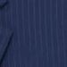 Pinstriped single-breasted jacket Var blue night
