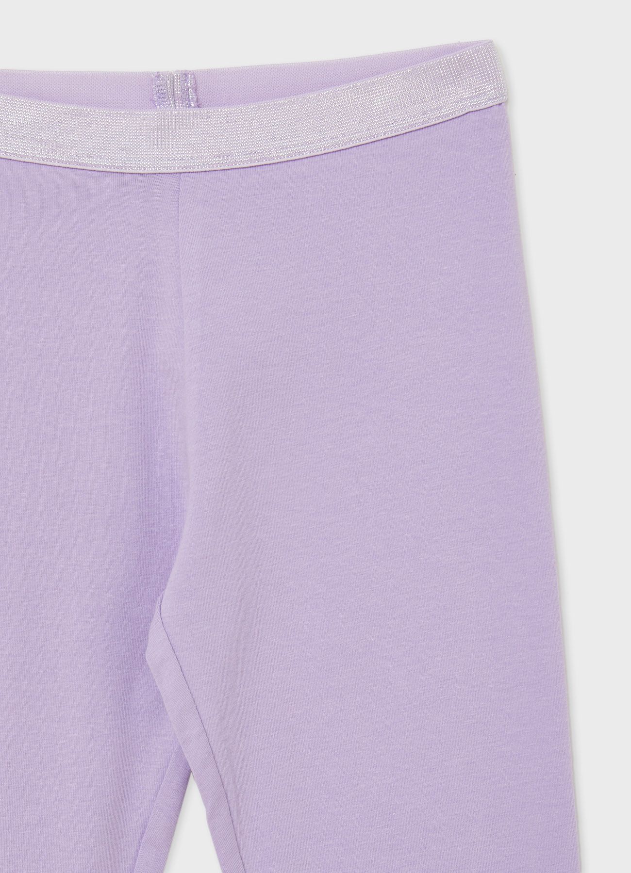 Leggings tinta unita lilla Calliope