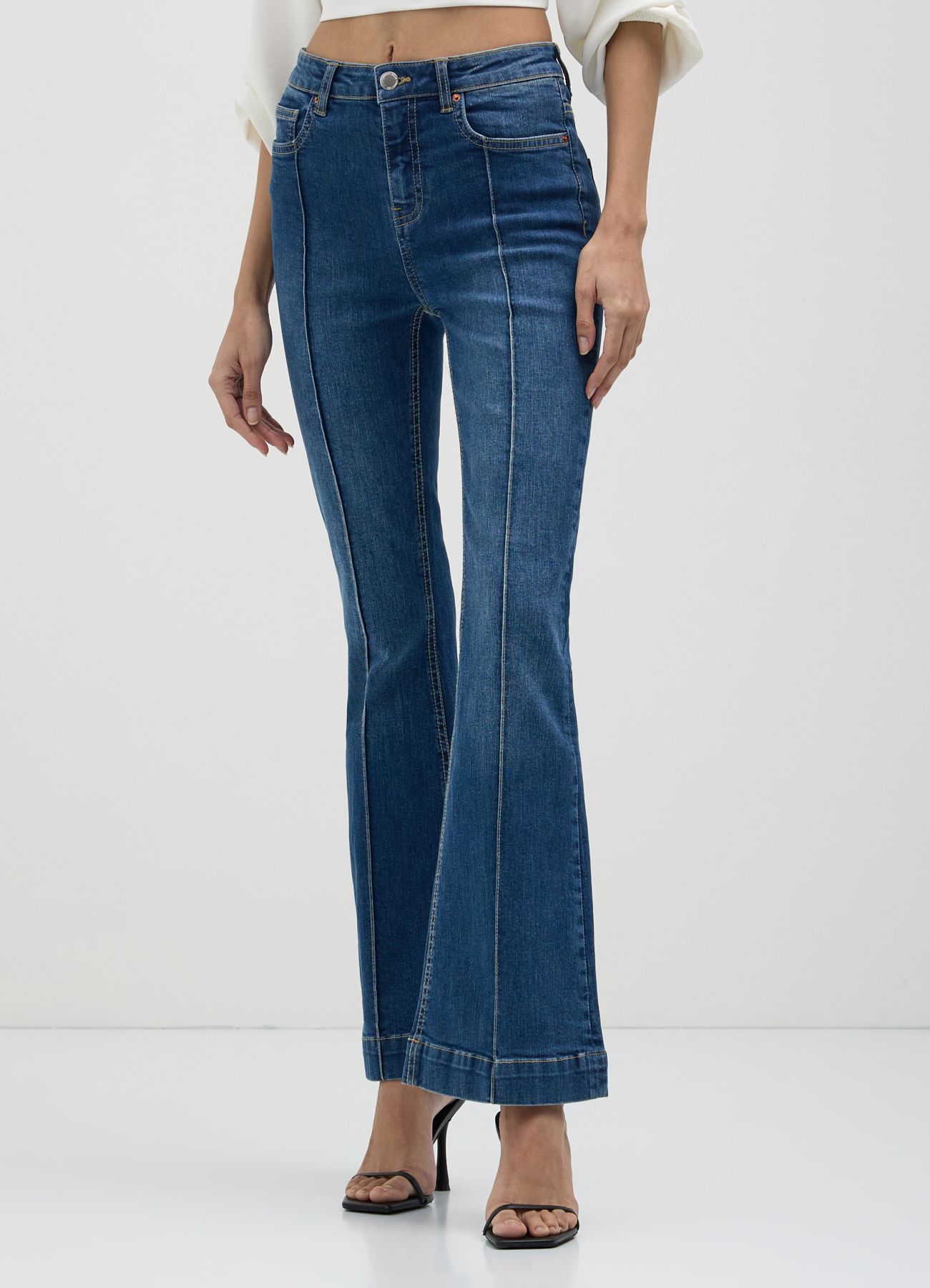 Long Jeans Denim dark blue denim Calliope