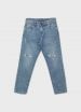 Дълъг дънков панталон Детски дрехи за момчета 022