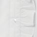 Camicia con frill Bianco ottico