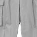 Cargo trousers with pleats Grey