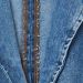 Veste en jean à simple boutonnage Bleu denim moyen