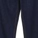 Rovné džínsy s ohrnutými nohavicami modrá denim