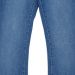 Jeans a zampa con strass Blu denim medio