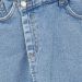 Džínsová nohavicová sukňa stredne svetlá modrá denim